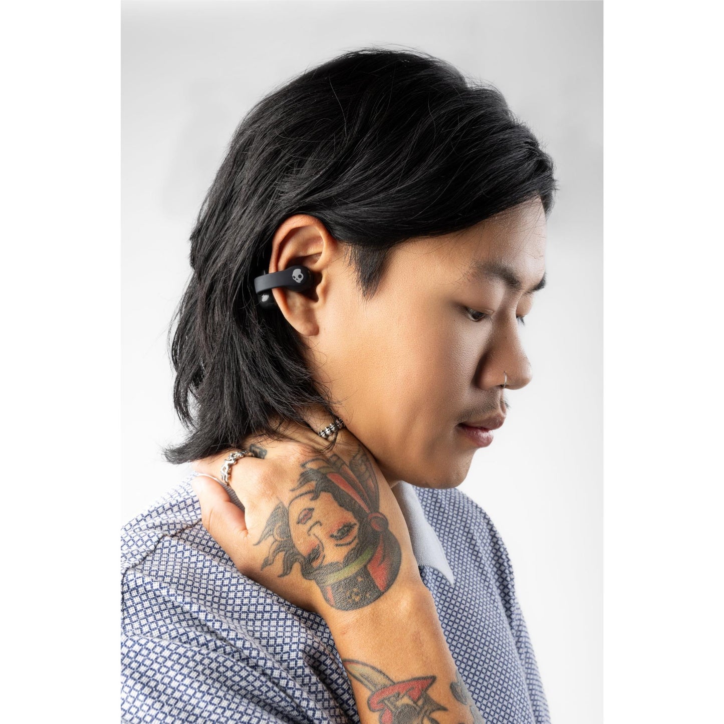 Skullcandy Push 720 TWS Open-Ear Headphones (Black)