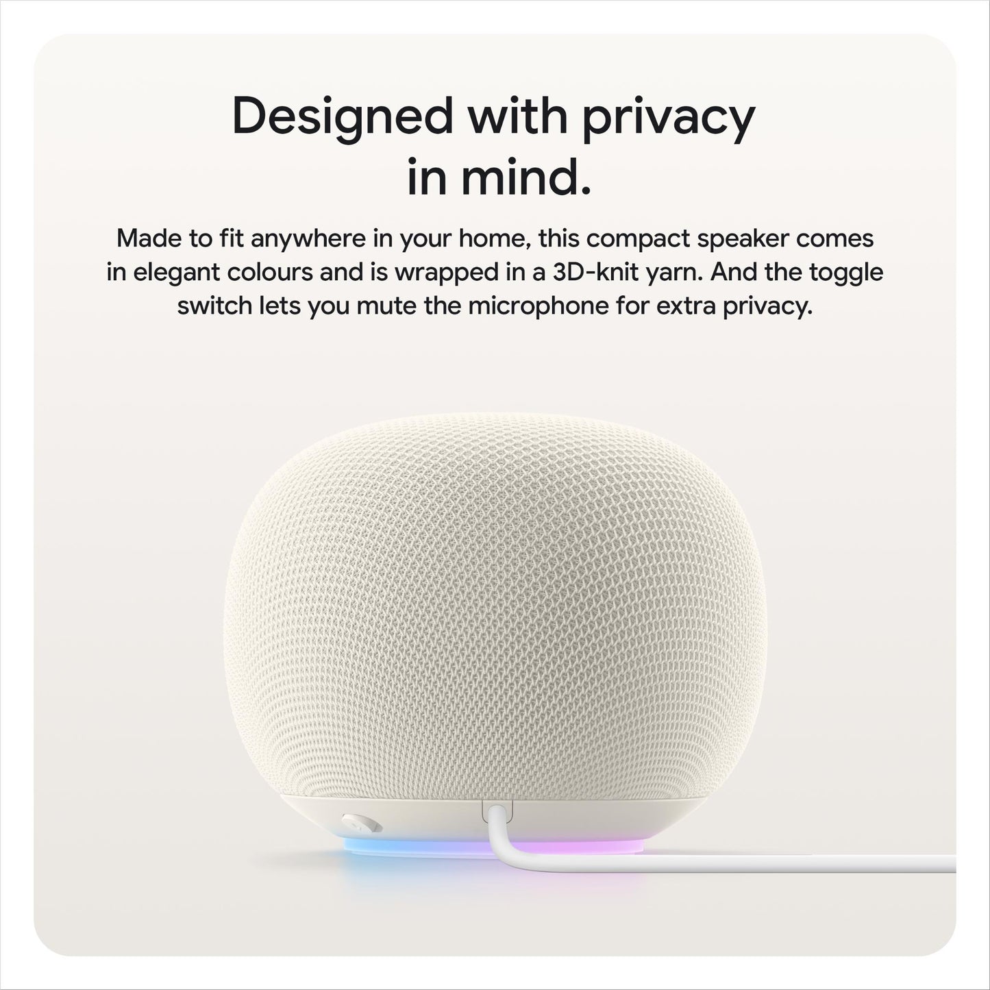 Google Home Speaker (Porcelain)