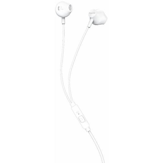 Philips TAUE101 Wired Earbuds (White)
