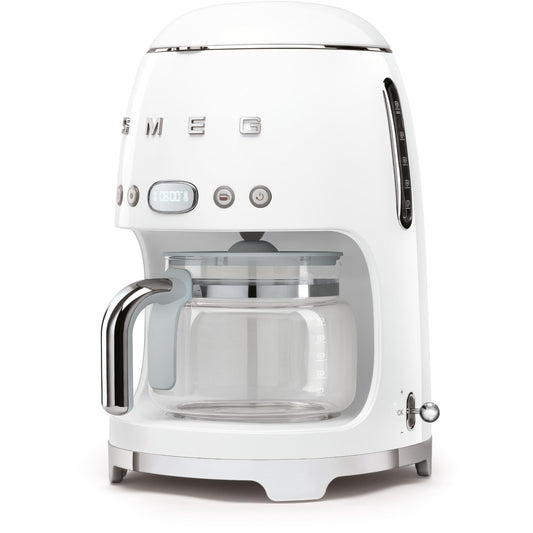 Smeg 50s Retro Style Filter Coffee Machine (White)
