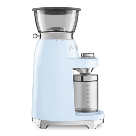 Smeg 50’S Style Retro Coffee Grinder (Pastel Blue)