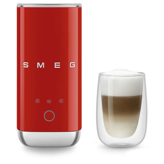 Smeg 50’S Style Retro Mini Milk Frother (Red)