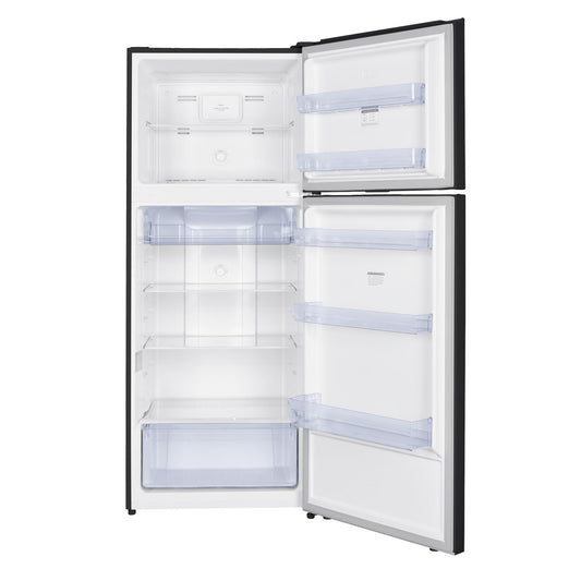 TCL P454TMB 415L Top Mount Fridge (Black)