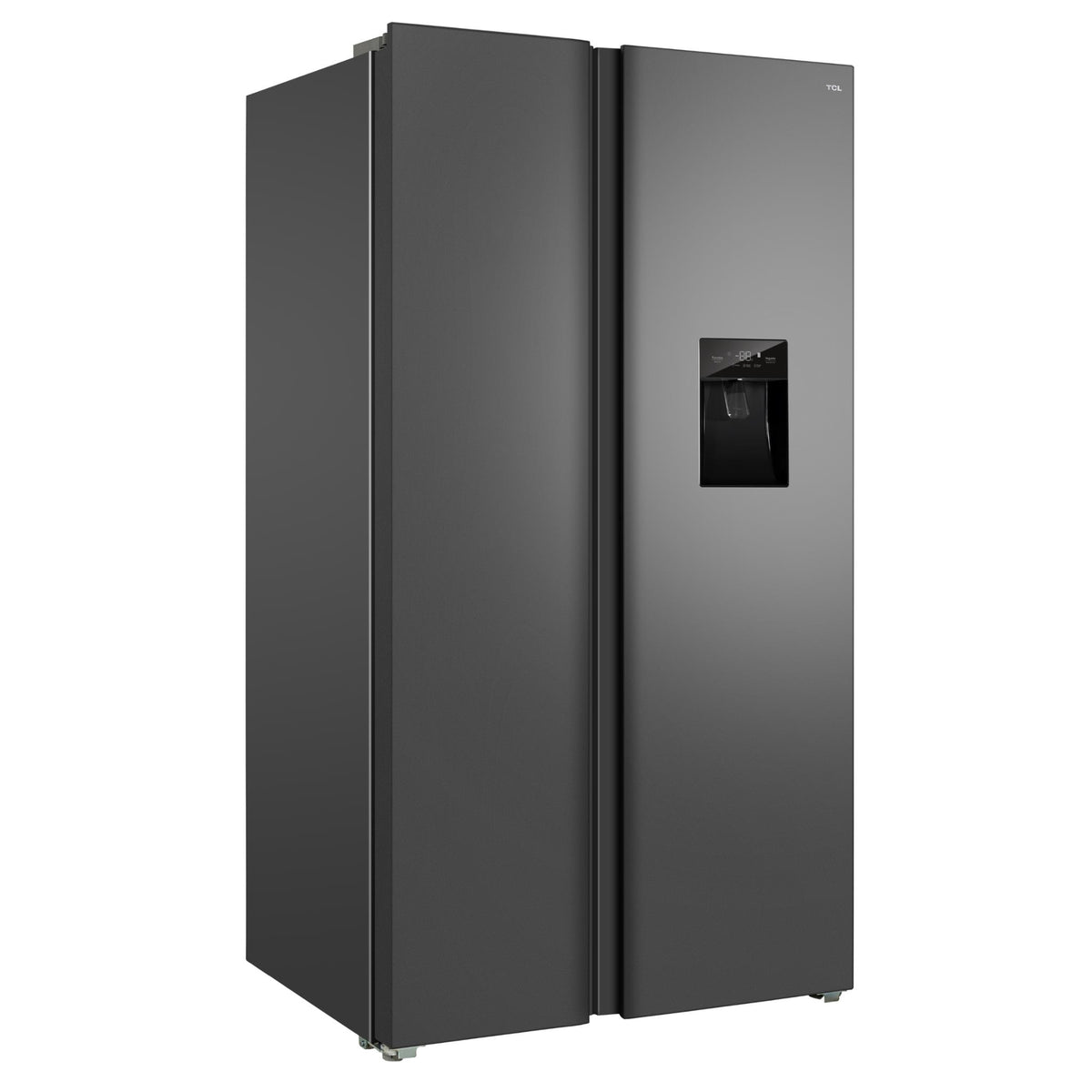 TCL TRF630SHG 631L Side by Side Fridge (Grey)