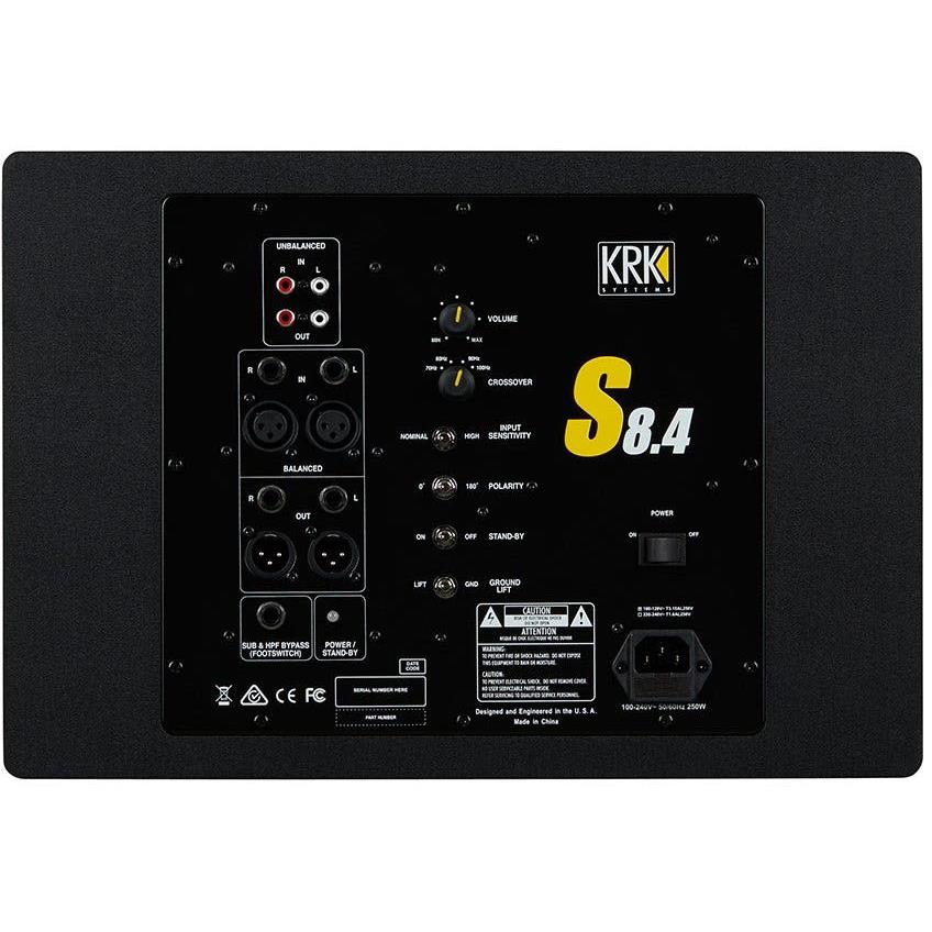 KRK S8.4 Studio Subwoofer 8"
