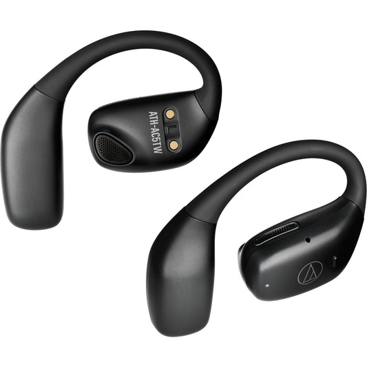 Audio-Technica AC5-TW True Wireless Open-Ear Headphones (Black)