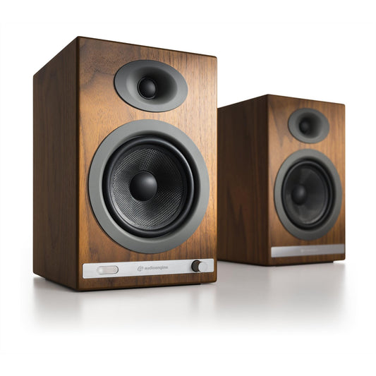 Audioengine HD5 Wireless Speakers (Walnut)