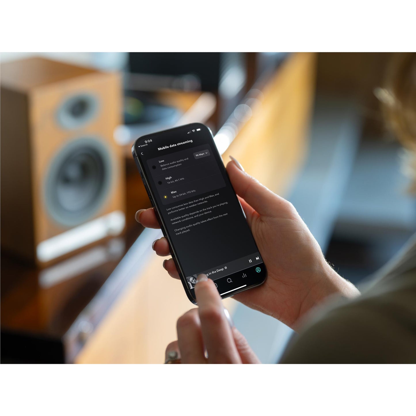 Audioengine HD5 Wireless Speakers (Walnut)