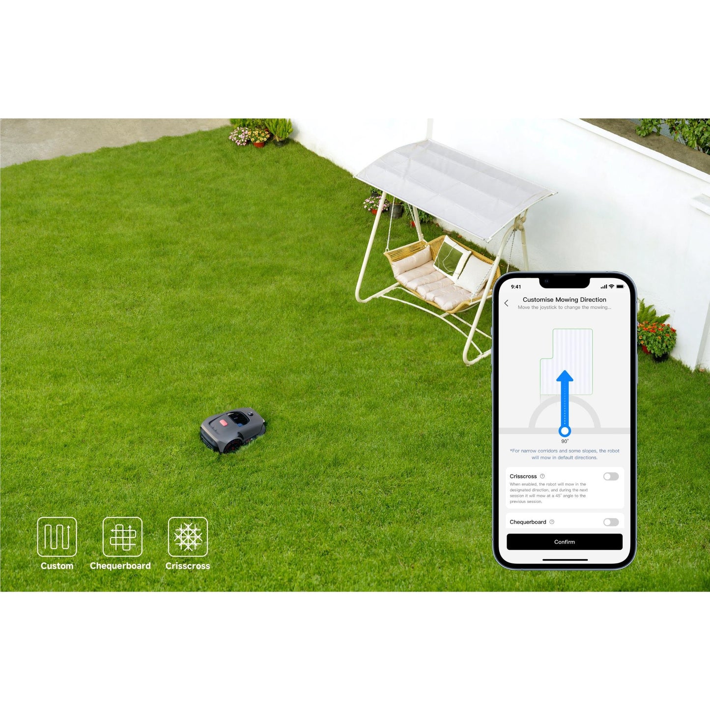 MOVA 1000 Robotic Lawn Mower UltraView 1.0