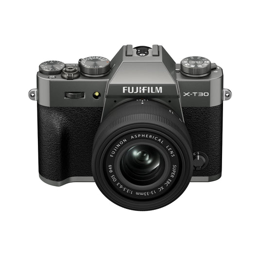 Fujifilm X-T30 III Mirrorless Camera with 13-33mm Lens (Charcoal/Silver)