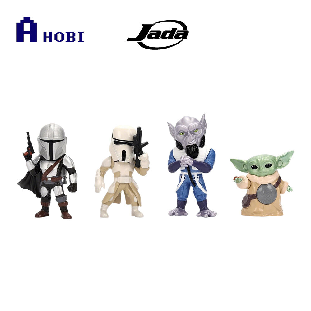 Jada Star Wars The Mandalorian & Grogu 2026 2.5" Metalfigs Diecast Figure 4-Pack