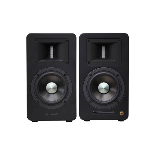 Airpulse A100 Wireless Active Miniature Speakers (Matte Black)