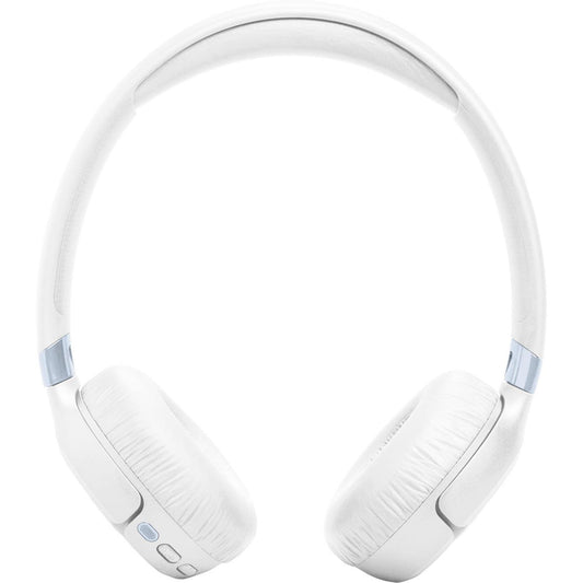 JBL Tune 680NC Wireless On-Ear Noise Cancelling Headphones (White)