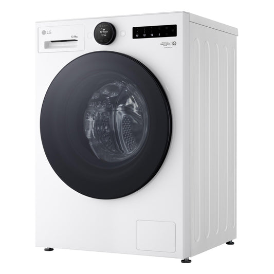 LG WXC10-1412W 12kg/8kg 10 Series AI Front Load Washer Dryer Combo (White)