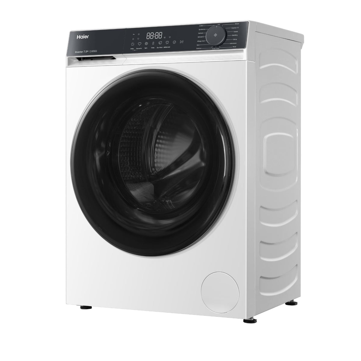 Haier HWF75KW1 300 Series 7.5kg Front Load Washer (White)
