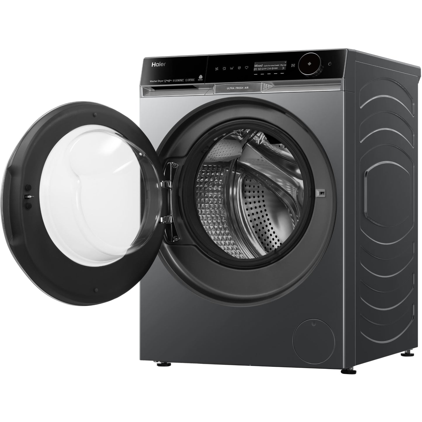 Haier HWD1280PXB1 600 Series 12kg/8kg Front Load Washer Dryer Combo (Dark)