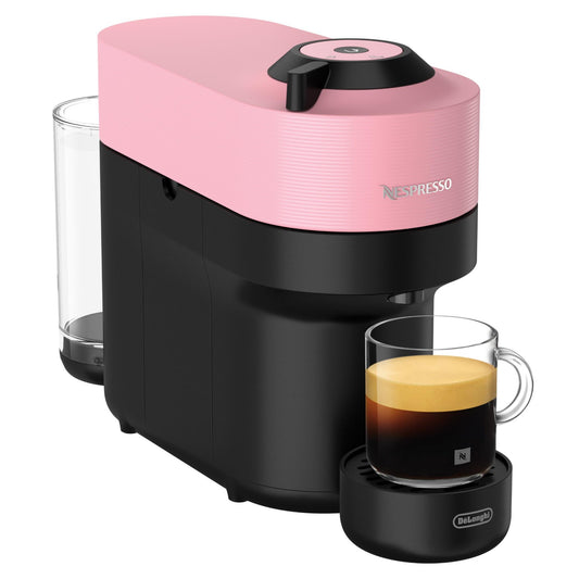 De'Longhi Nespresso Vertuo Pop ENV90PAE Capsule Coffee Machine Value Pack (Candy Pink)
