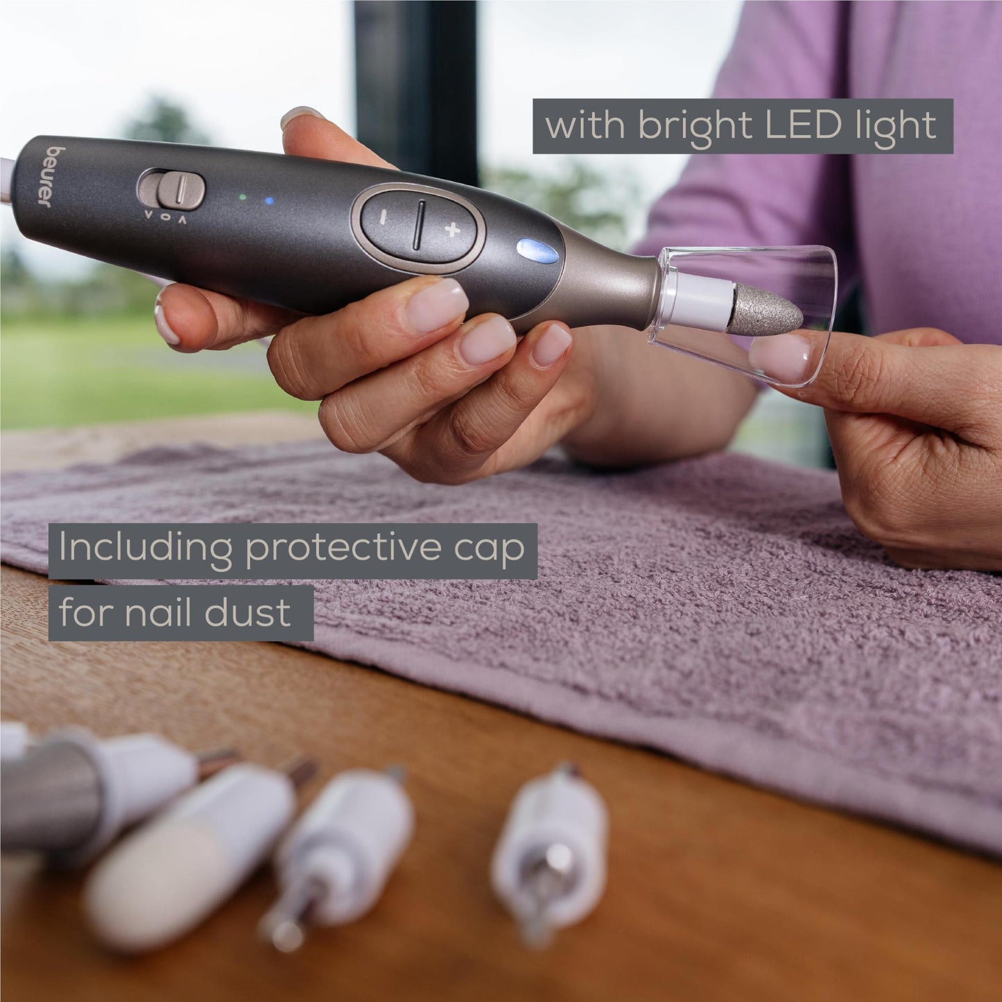 Beurer MP1R Manicure/Pedicure Smooth Plus: Luxe Edition