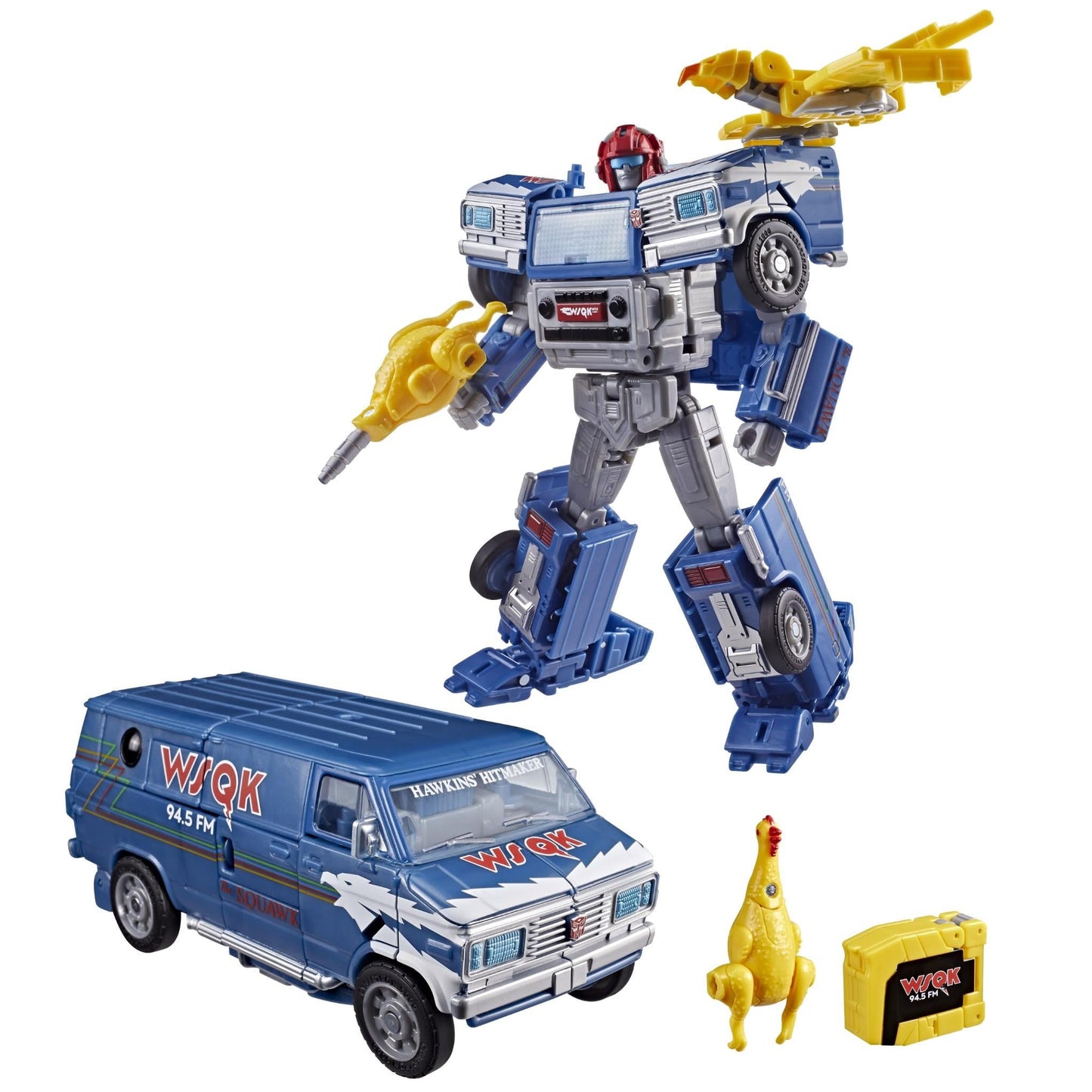 Transformers - Collaborative Strangers Things Freakwency & 8-Trax Figures