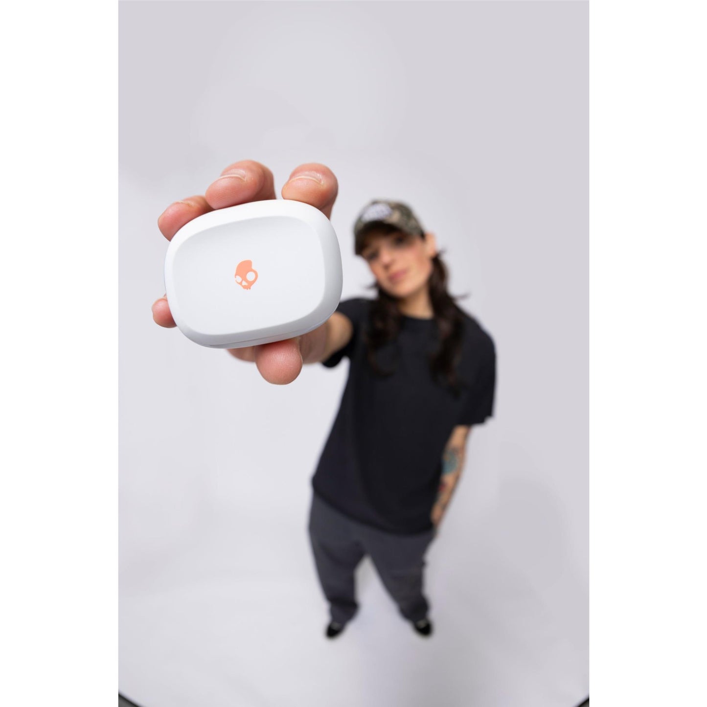 Skullcandy Smokin Buds True Wireless In-Ear Headphones (Bone Orange)