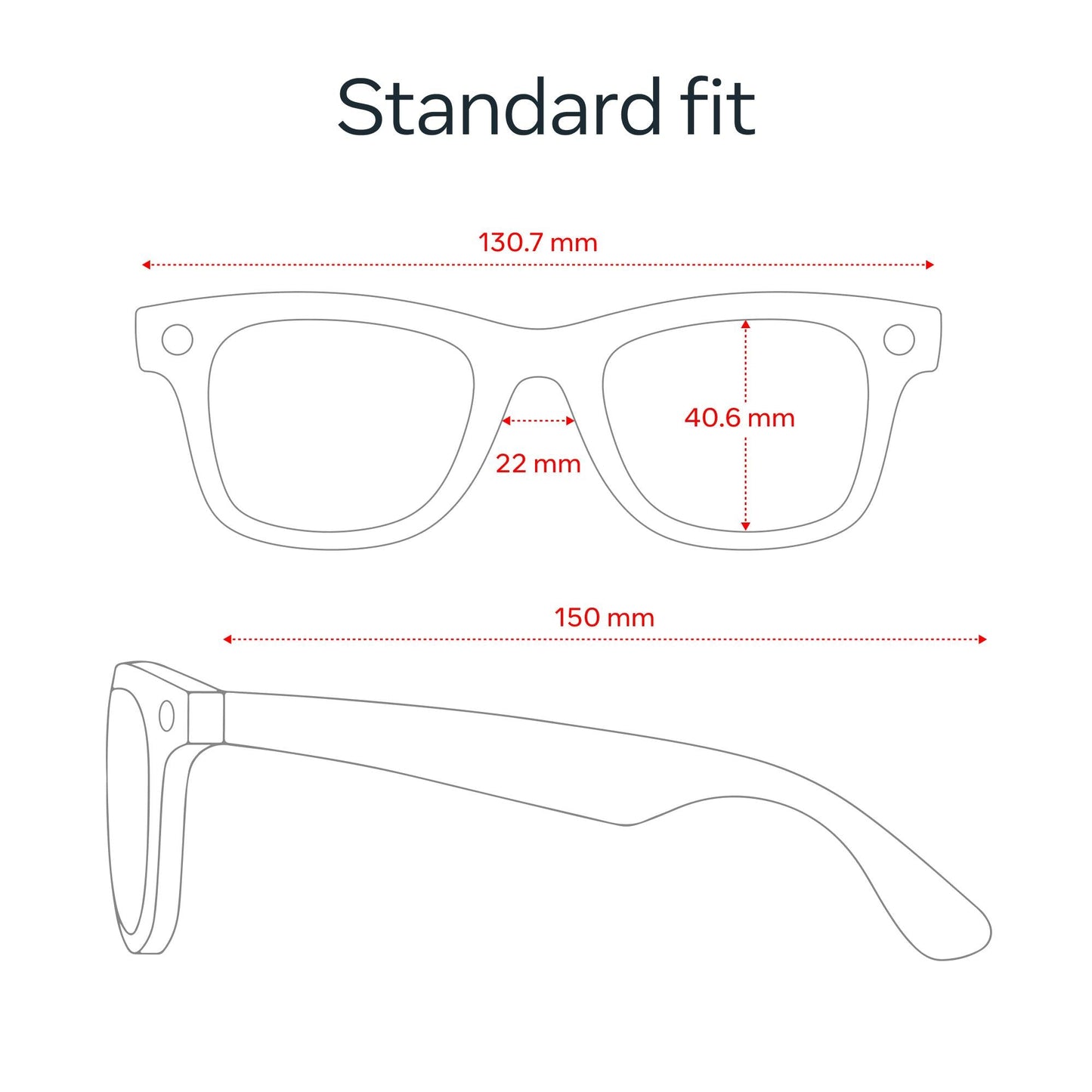 Ray-Ban | Meta Wayfarer Gen 2 AI Glasses (Shiny Transparent Grey/Transitions Sapphire)