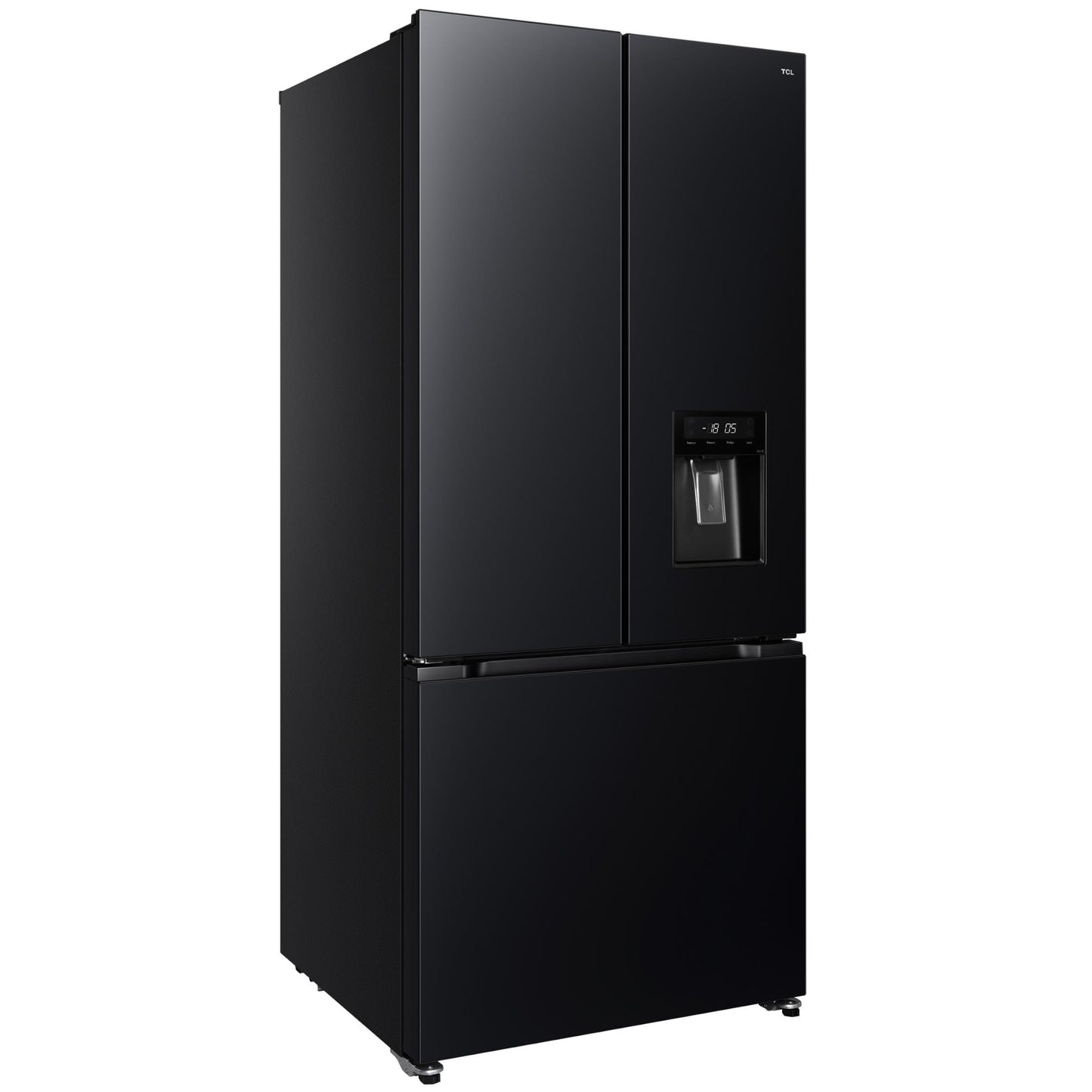TCL TRF495FHB 496L French Door Fridge (Black)