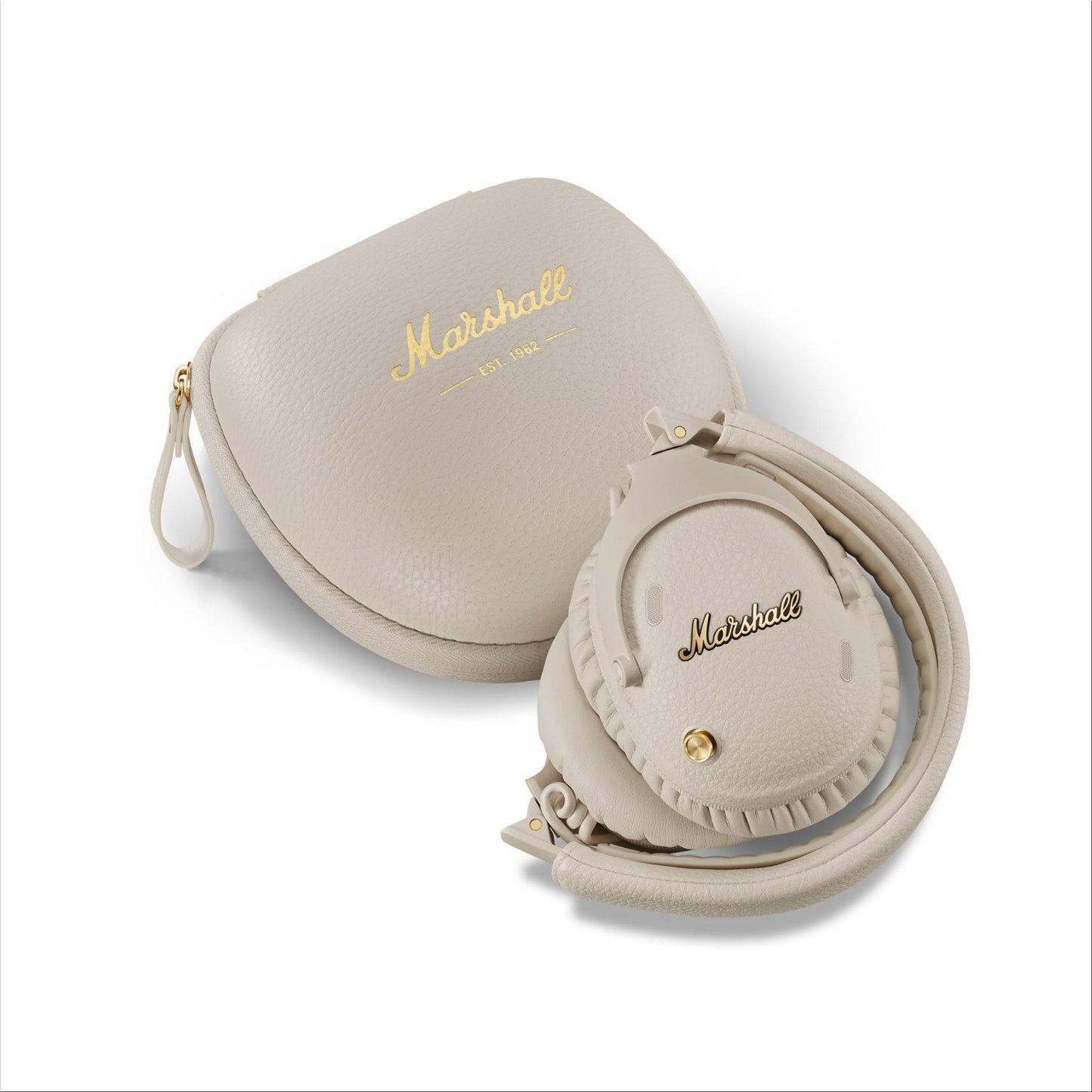 Marshall Monitor III A.N.C. Wireless Over-Ear Headphones (Cream)