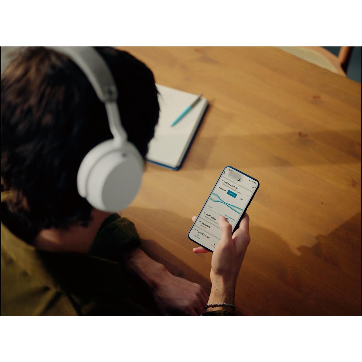 Sennheiser MOMENTUM 5 Over-Ear ANC Wireless Headphones (Denim)