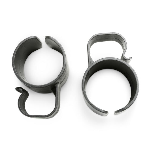 Gravity SACC35B Speaker Pole Cable Plastic Clips 35mm Tube/Stand 2pc (Black)