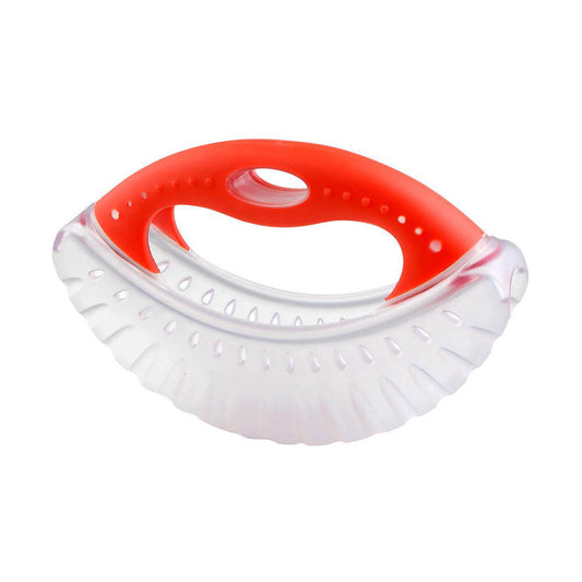 Dexas Silicone 19cm Mezzaluna Chopper Slicer (Red)