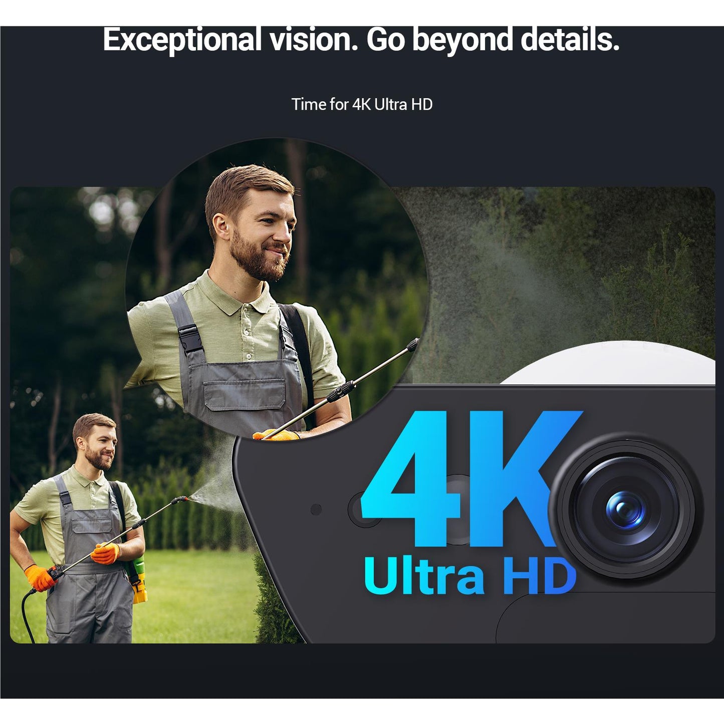 Ezviz CB5 4K CAMERA 4PK WITH SOLAR PANEL