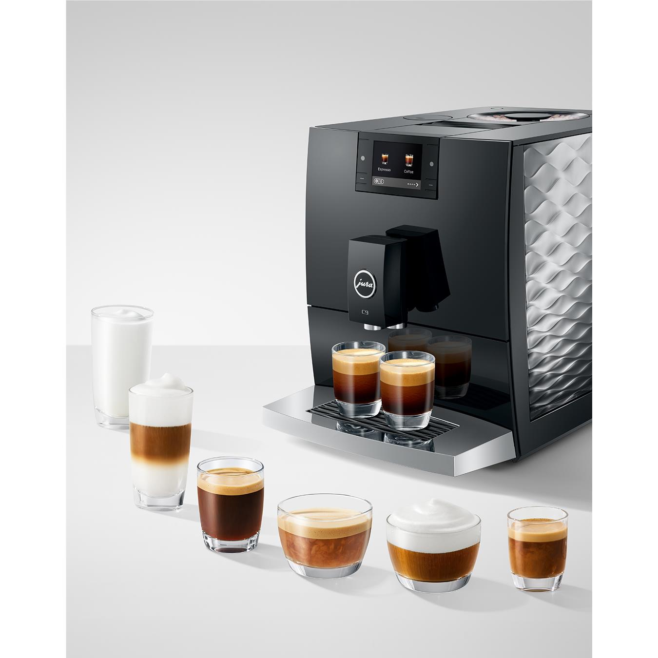 Jura C9 Fully Automatic Coffee Machine (Piano Black)