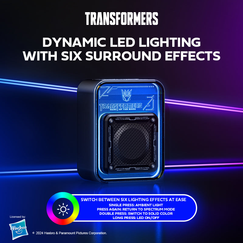 Transformers TF-Y02 Portable Wireless Bluetooth Speaker