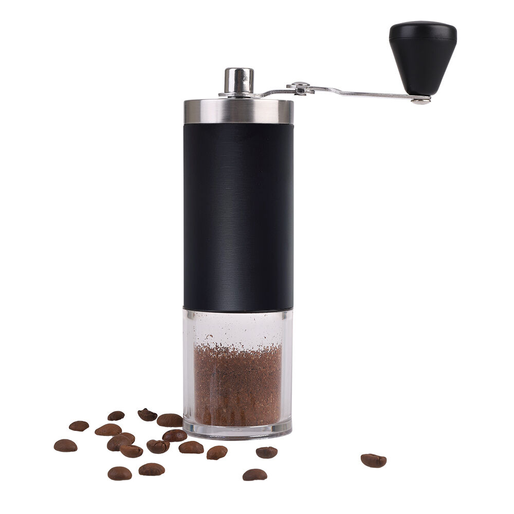 Casabarista Stainless Steel Hand/Manual Coffee Bean Grinder with Ceramic Burr