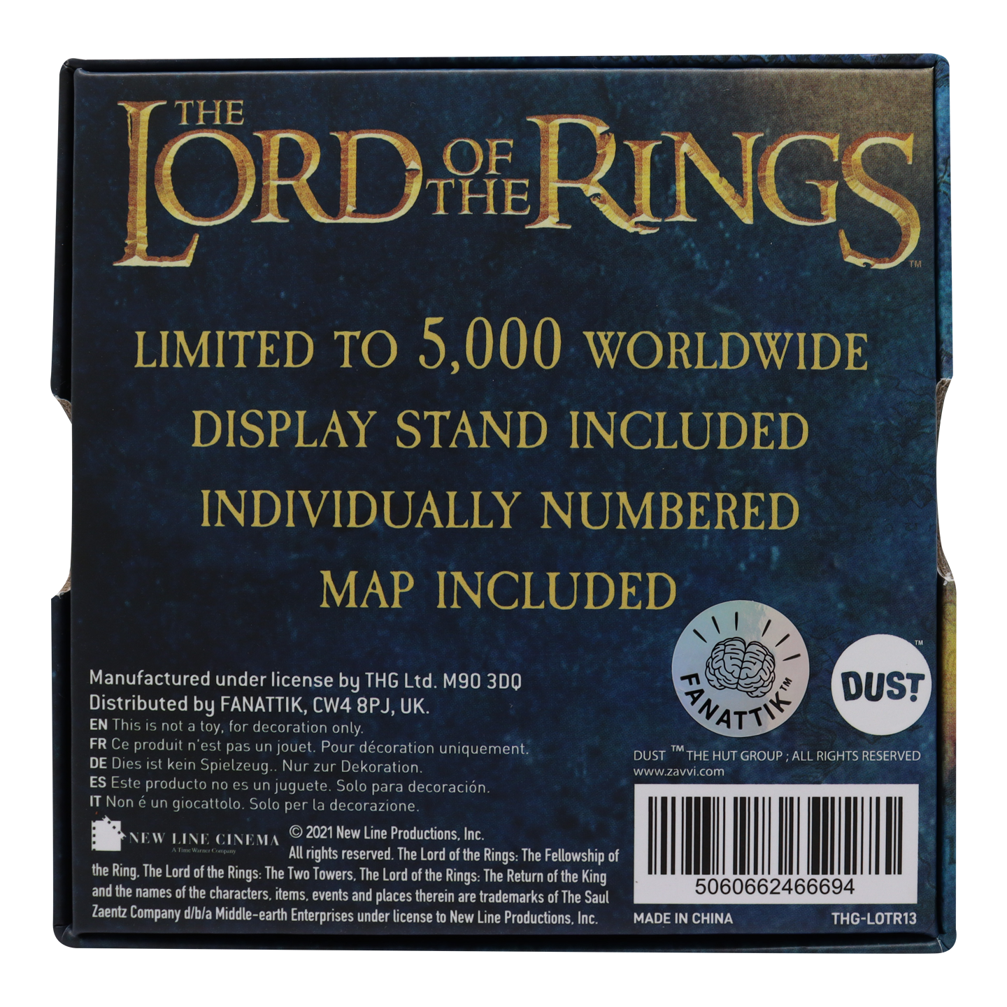 Fanattik The Lord of the Rings Limited Edition Mordor Medallion