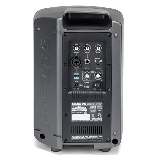 Samson Expedition Express+ PA Bluetooth Speaker w/Wired Microphone