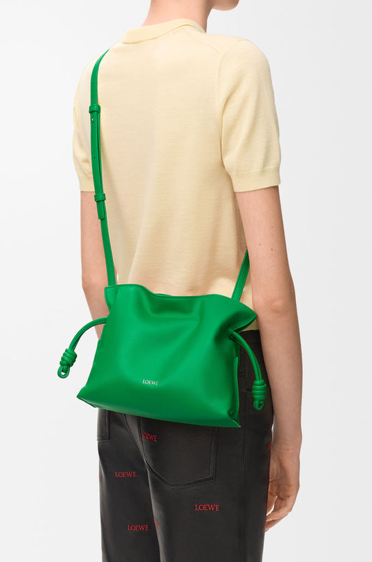Mini Flamenco clutch in nappa calfskin