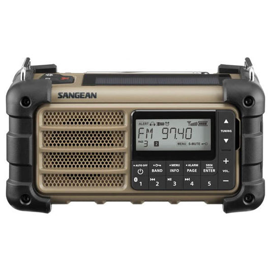 Sangean MMR-99 FM/AM Portable Radio (Desert Tan)