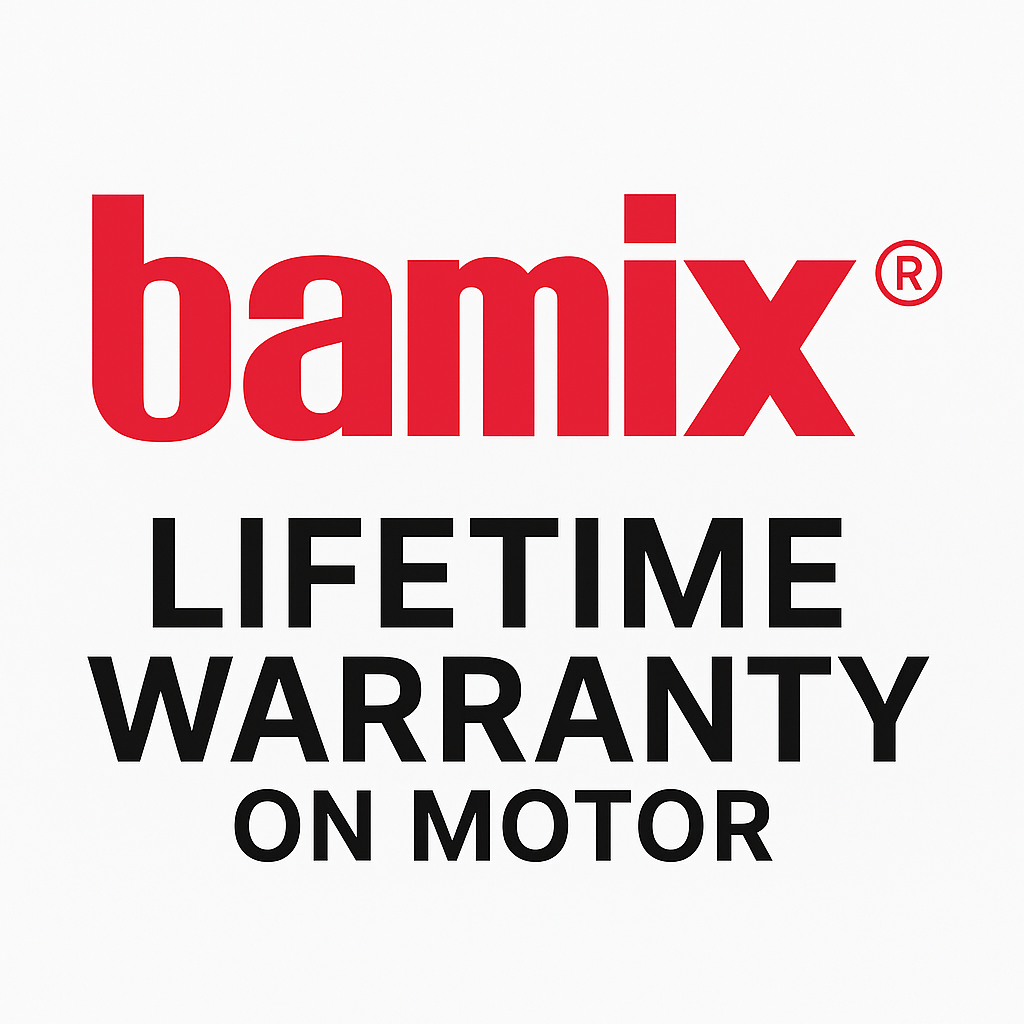 Bamix Deluxe Immersion Stick Mixer Blender 180W in White