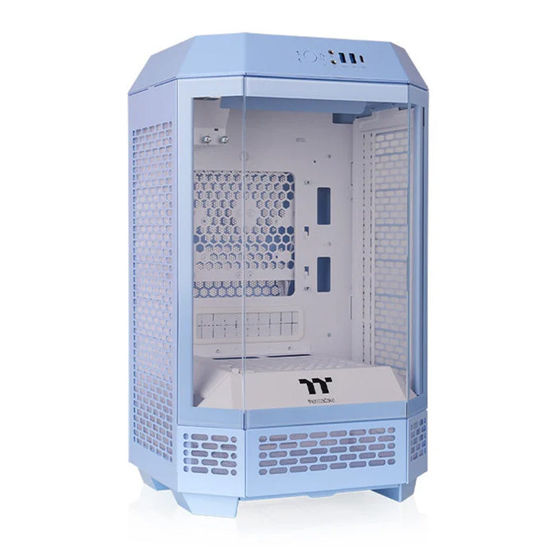 Thermaltake The Tower 250 TG Mini Tower mini-ITX Case - Hydrangea Blue (CA-1Z9-00SFWN-00)