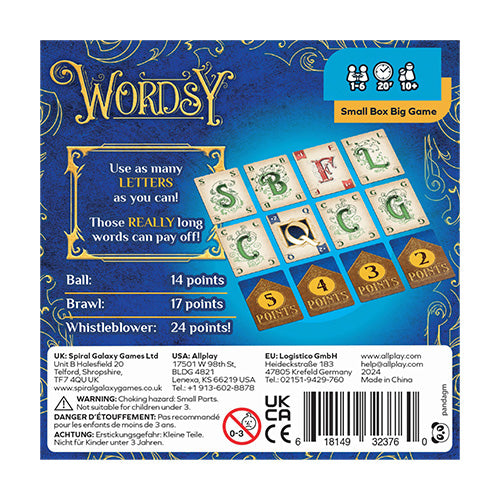 Allplay Wordsy Board Game