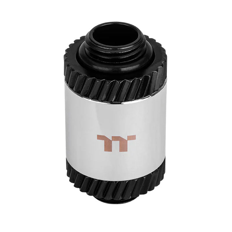 Thermaltake Pacific SF Male to Male 30mm Extender - Silver Black (CL-W391-CU00SL-A)