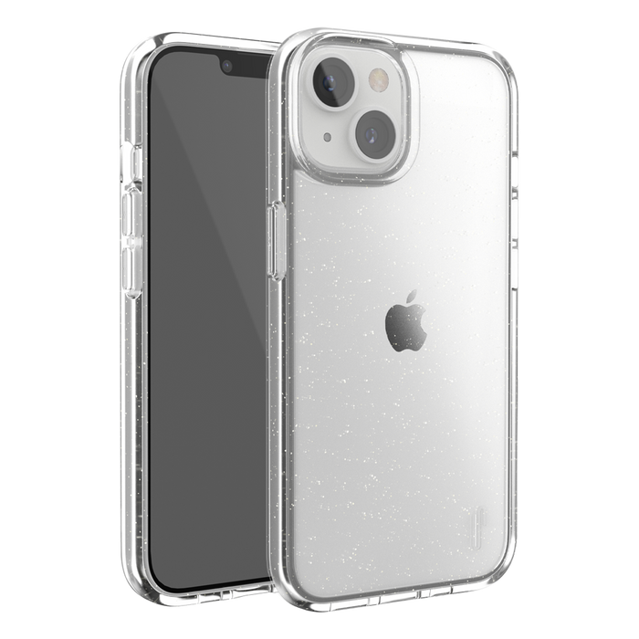 Ugly Rubber Vogue for iPhone 15 - Glitter Grey