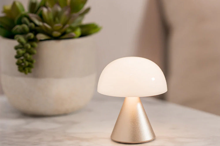 Lexon Mina Mini Led Lamp (Gold)