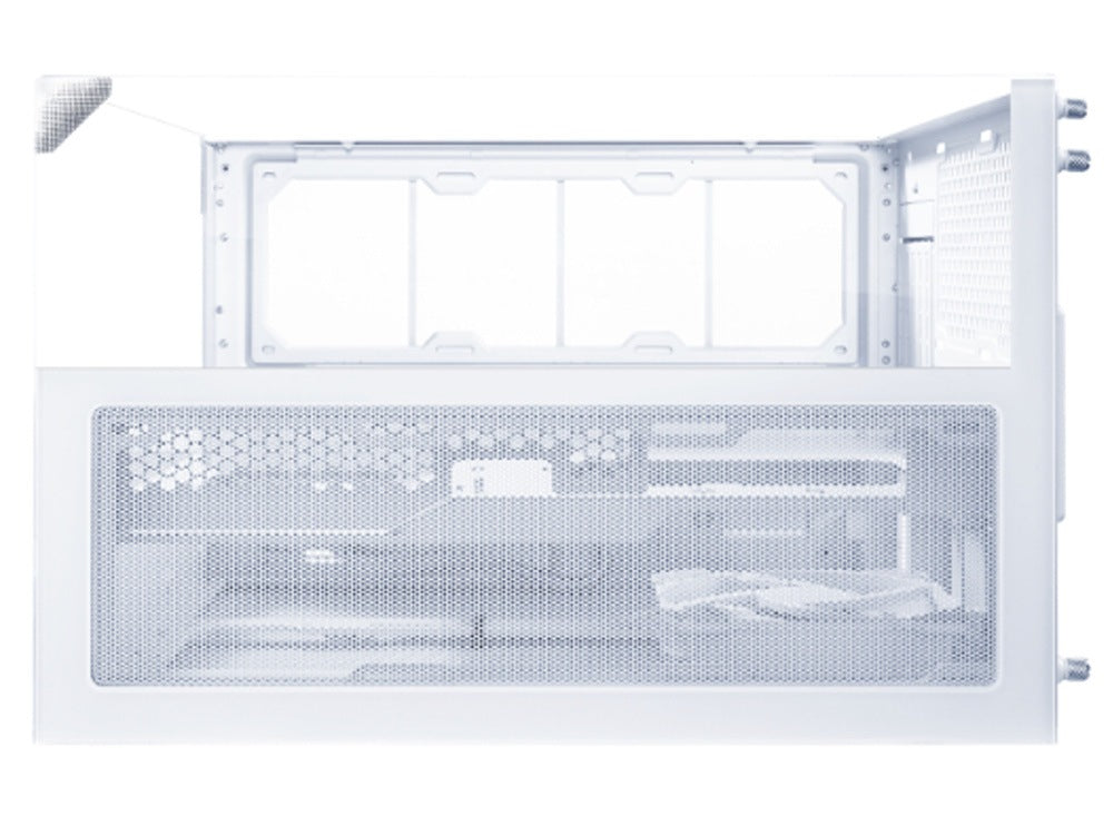Lian Li O11 Vision-M Compact Tempered Glass Dual-Chamber Micro-ATX Case - White