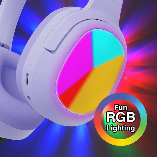 Laser Kids Wireless Headphones – Volume Limited (Purple)
