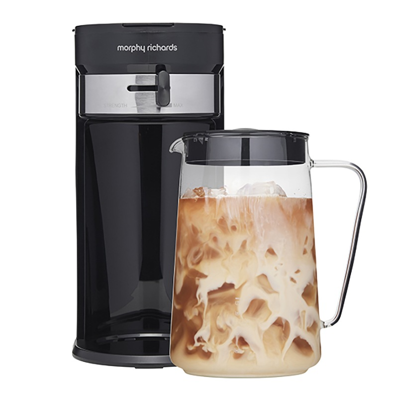Morphy Richards Electric Iced Coffee Maker with 2.5L Glass Carafe