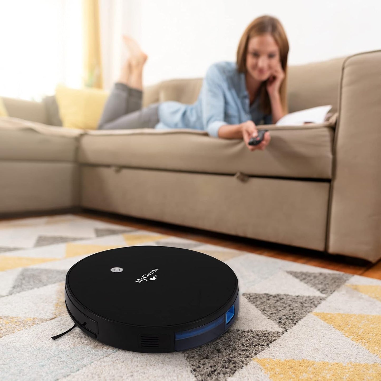 Mygenie Xsonic Wifi Pro Robitic Vacuum (Black)