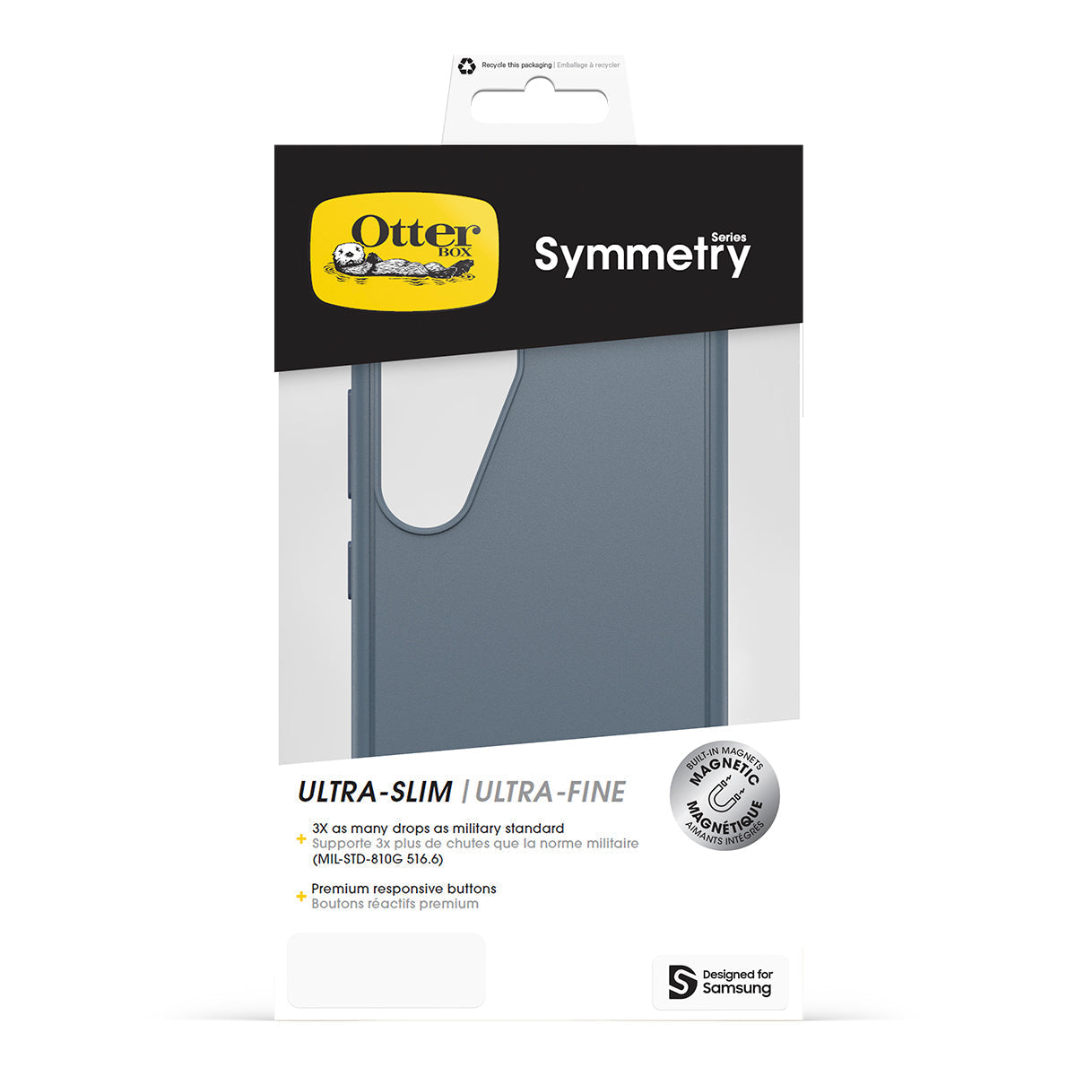 OtterBox Symmetry for Samsung Galaxy S25 (Bluetiful)