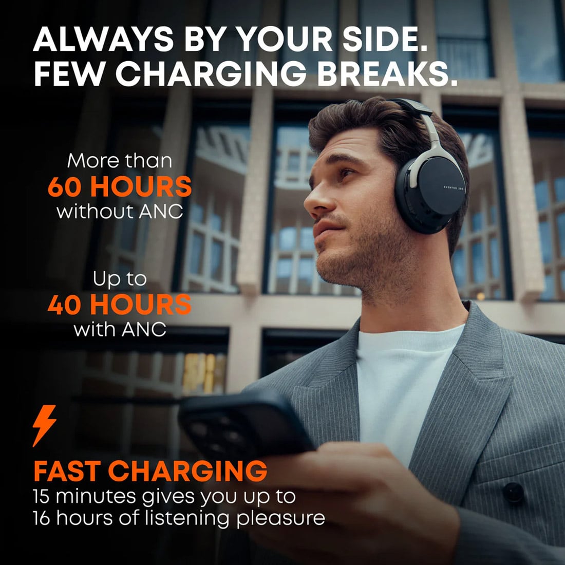 Beyerdynamic Aventho 200 Noise Cancellation Headphones (Nordic Grey)